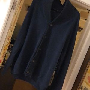 Banana Republic Hoodie / Sweater in Color Navy